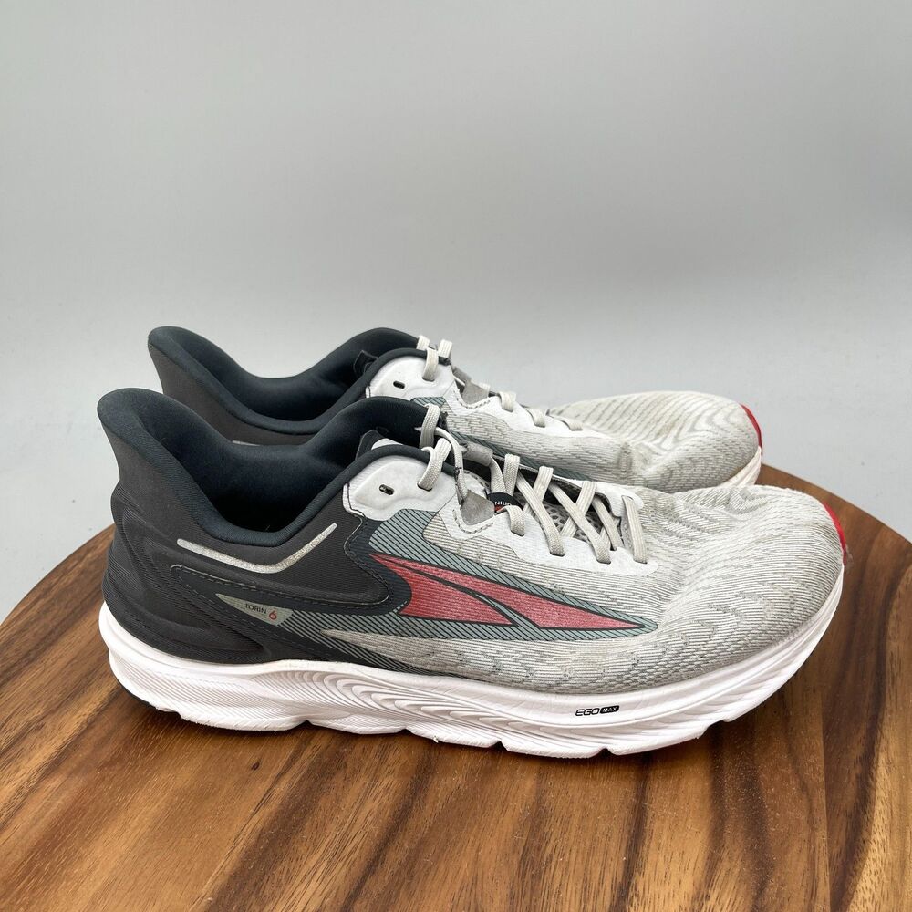 Altra Torin 6 Shoes Mens Size 11.5 Gray Road Running Comfort Walking Sneakers